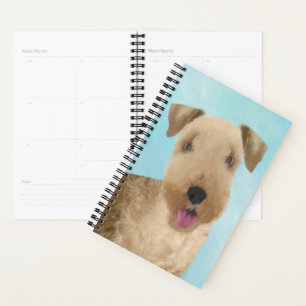 Agenda Pintura de Lakeland Terrier - Arte de Perro Origin