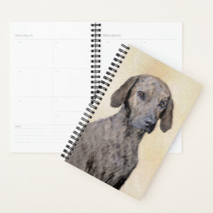 Agenda Pintura de lott - Arte de perro original lindo