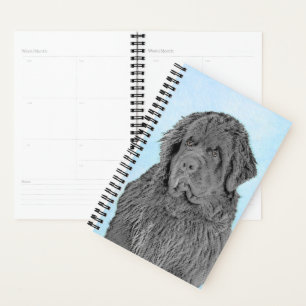 Agenda Pintura de Newfoundland - Cute original Dog Art