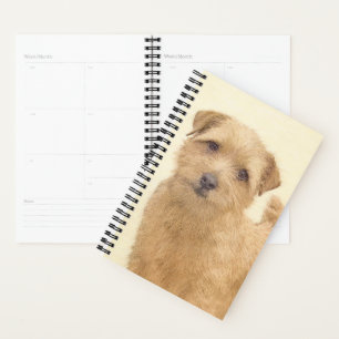 Agenda Pintura de Norfolk Terrier - Arte Perro Original