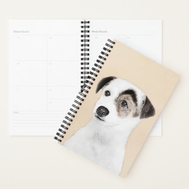 Agenda Pintura de Parson Jack Russell Terrier - Arte de P (Demostración)
