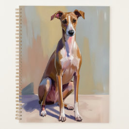 Agenda Pintura de perro galgo italiano