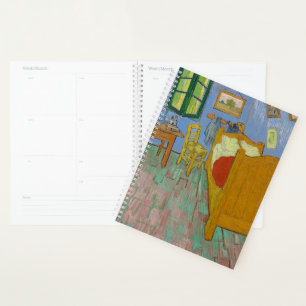 Agenda Pintura del dormitorio de Vincent Van Gogh