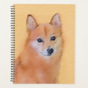 Agenda Pintura finlandesa de Spitz - Arte de perro origin