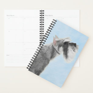 Agenda Pintura Schnauzer (gigante, estándar) - Arte de p