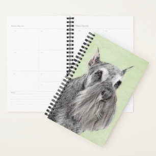 Agenda Pintura Schnauzer (gigante, estándar) - Arte de pe