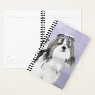 Agenda Pintura Shih Tzu - Arte Perro Original.