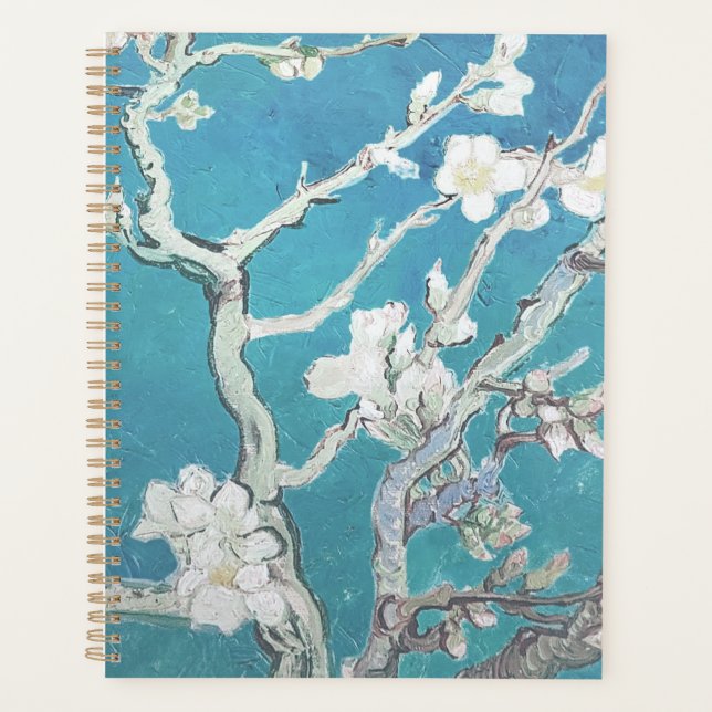Agenda Pintura Van Gogh de "Almond Blossom" (Anverso)