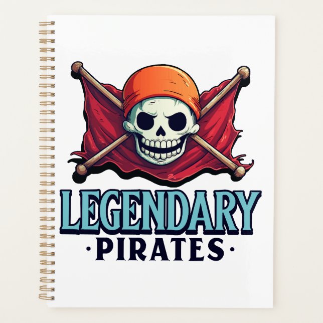 Agenda Piratas legendarios (Anverso)