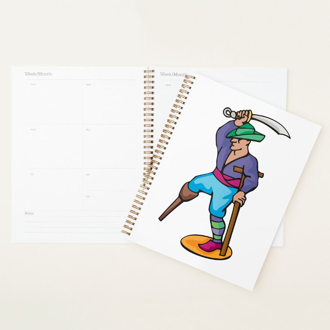 Agenda Pirate with Peg Leg and Sword (Subido por el creador)