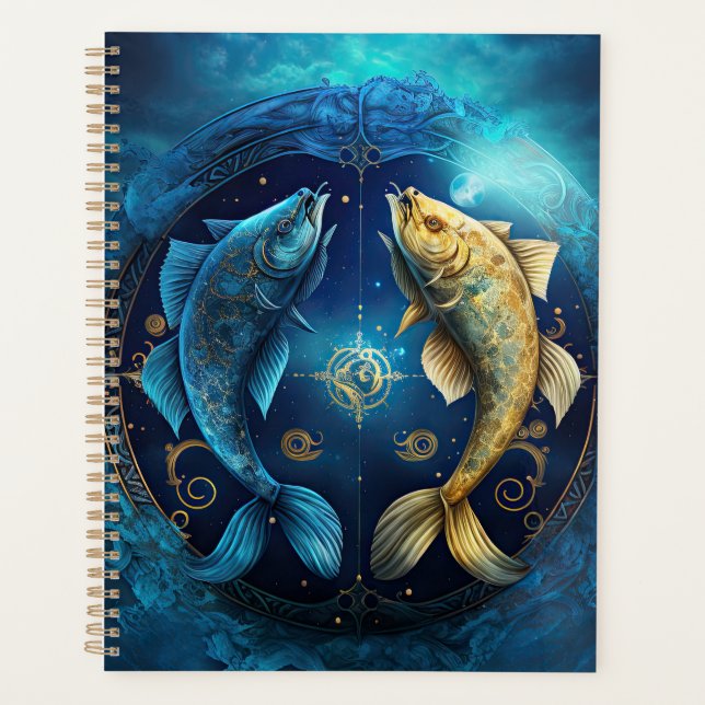 Agenda Pisces Yearly Planner (Anverso)