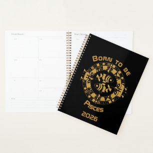 Agenda Piscis dorados