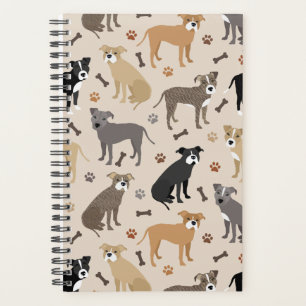 Agenda Pitbull Paws and Bones Planner