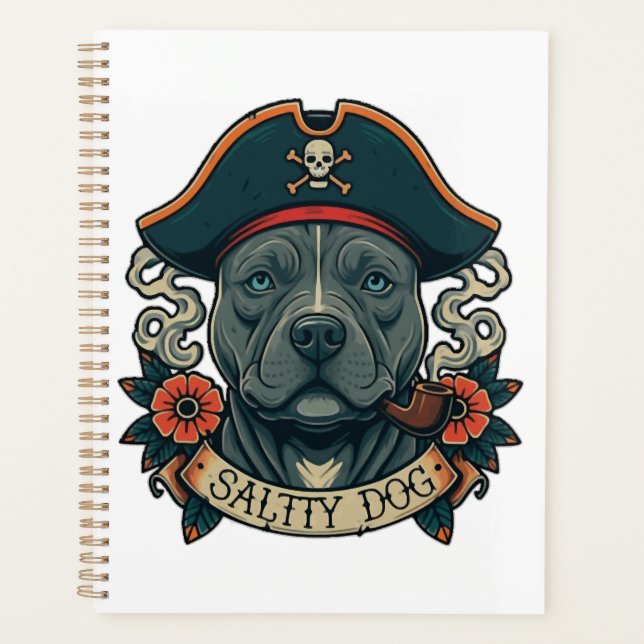 Agenda Pitbull Salty Dog (Anverso)