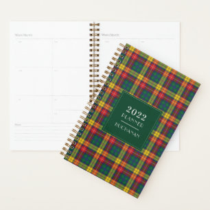 Agenda Plaid Tartan 2022 Clan Buchanan