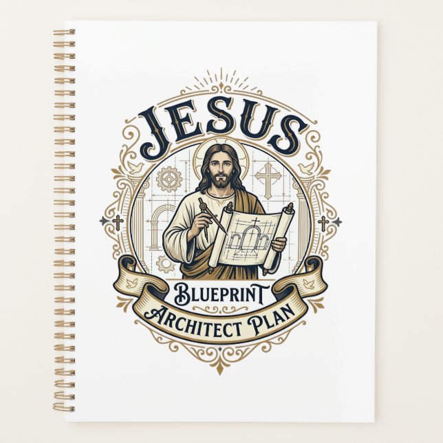 Agenda Plan Arquitecto Jesus Blueprint Plan Arquitecto Je (Anverso)