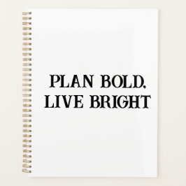 Agenda Plan Audaz Planner de Mujeres Motivadoras Brillant