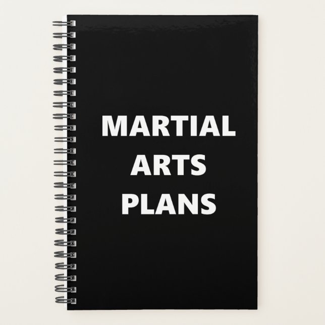 Agenda Plan de Artes Marciales Deportivas (Anverso)