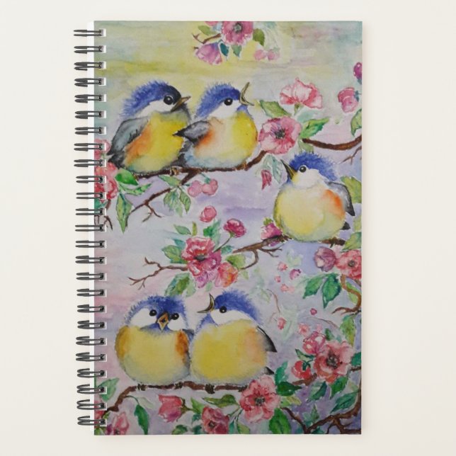 Agenda Plan de aves de primavera (Anverso)