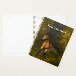 Agenda Plan de Caballo de Buckskin