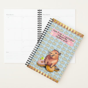 Agenda Plan It Like a Cuddlebug: Embrace the Capybara Spi