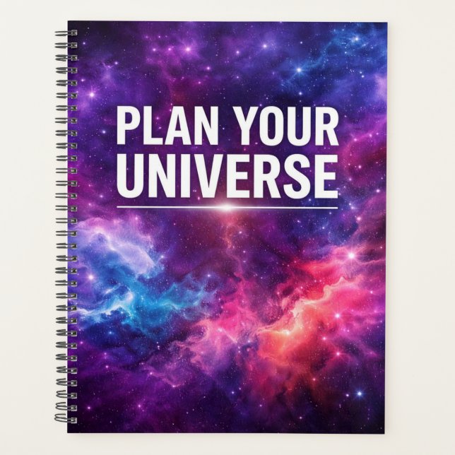 Agenda Plan Your Universe Galaxy Planner (Anverso)