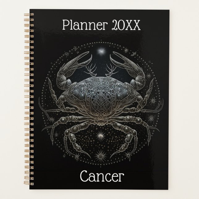 Agenda Plan Zodiac contra el cáncer (Anverso)