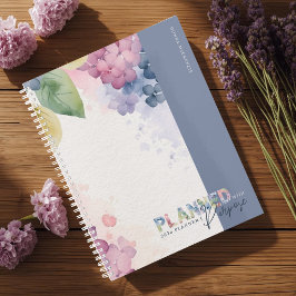 Agenda Planeado con Propósito Estética Floral Cristiana