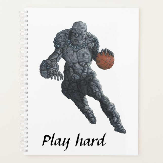Agenda Planeador de baloncesto en Stone Golem (Anverso)