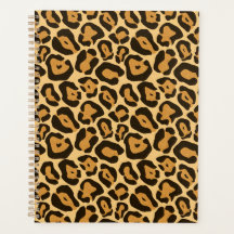 Planeador de leopardo de impresión animal