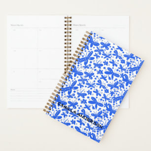 Agenda Planeador de mariposas azules