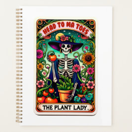 Agenda Planeador de tarjetas de Plant Lady Tarot