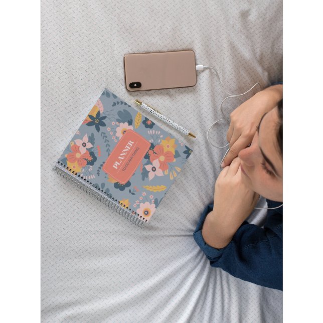 Agenda Planeadores versátiles con temas florales (Subido por el creador)