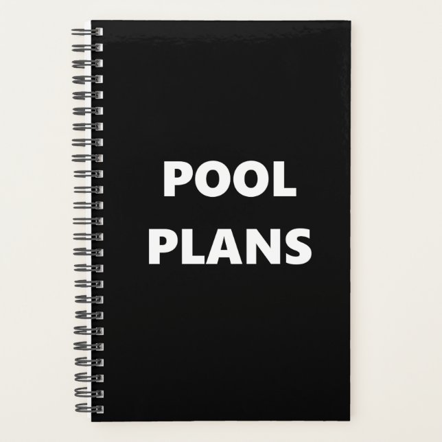 Agenda Planeamiento de la piscina de deportes Planner Pla (Anverso)
