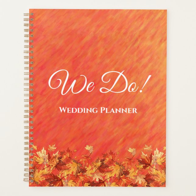 Agenda Planes de Boda de vibraciones de otoño- (Anverso)