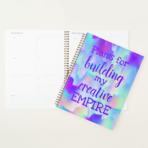 Agenda Planes para construir mi IMPERIO creativo