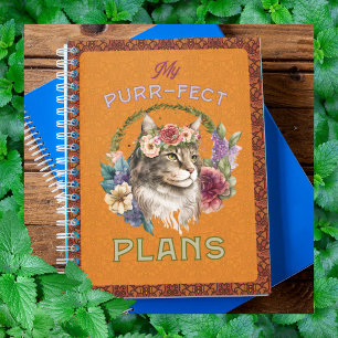 Agenda Planes puros Maine Coon marrón amarillento