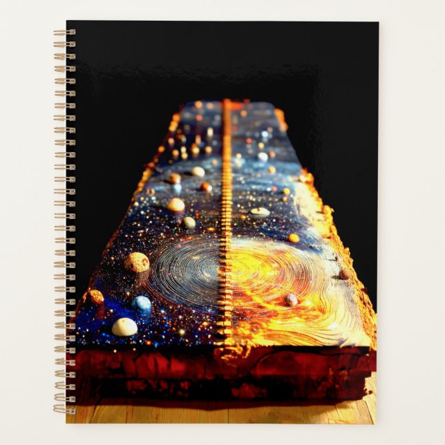 Agenda Planetas incrustados (Anverso)