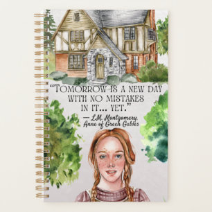 Agenda Planificación Anne de la cita de Green Gables