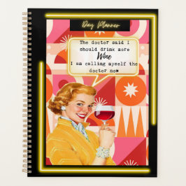 Agenda Planificador/Diario Divertido para Mujeres Médicas