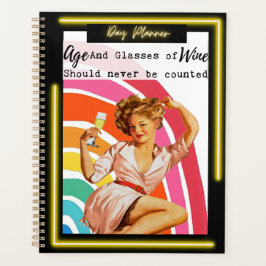 Agenda Planificador/Diario Divertido para Mujeres Sassy-V