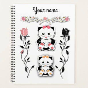 Agenda Planificador, personalización, scrapbook