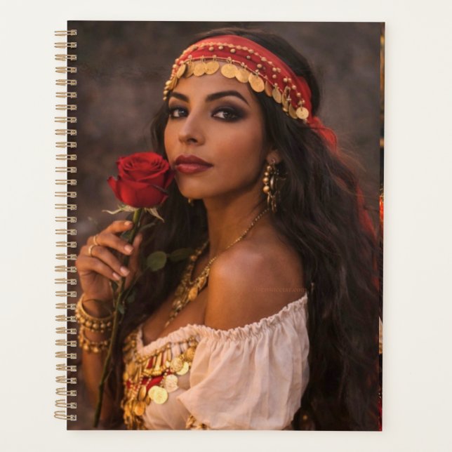 Agenda planificadora gitana (Anverso)