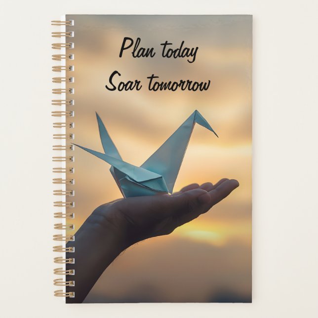 Agenda Planificar hoy mañana planeamiento personalizado (Anverso)