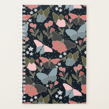 Planilla de mariposa azul grande