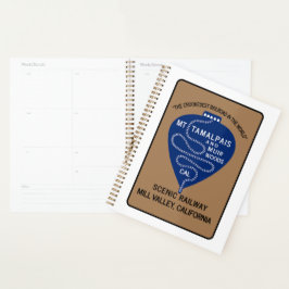 Agenda Planner 1911 Crookedest Railroad Mt Tamalpais CA