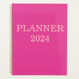 Agenda Planner 2024 "Soy un lindo rosa"