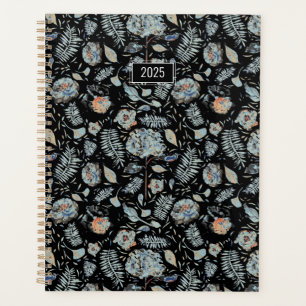 Agenda Planner 2025 Hydrangea Floral Pattern
