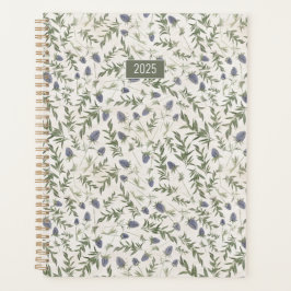 Agenda Planner 2025 Thistle Flowers