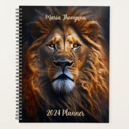 Agenda Planner 20XX personalizado de León fuerte intelige